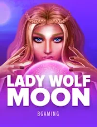 lady wolf moon game logo